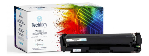 Toner Techlogy 413a, Cf413a, Para M377 M452 M477 - Tinta Magenta