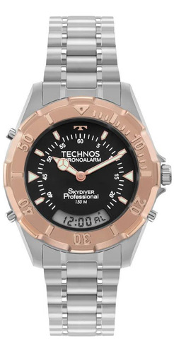 Relógio Technos Masculino Skydiver Bicolor T20557s/4p