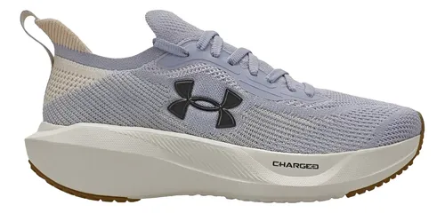 Tênis Under Armour Charged Slight 3 Se Feminino Original Lilás/branco Liso 38 Br