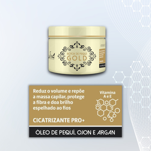 four Botox D P quí Gold 250g Cicatrizant Pro
