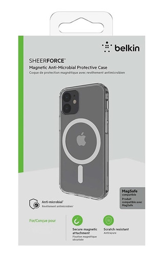 Forro Case Antishock Clear Magsafe Apple iPhone XR Original