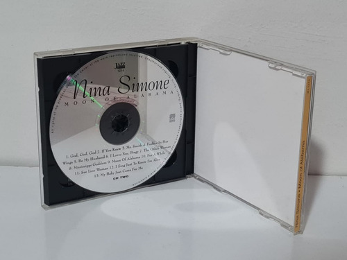 Cd Duplo Nina Simone - Moon Of Alabama (Usado)