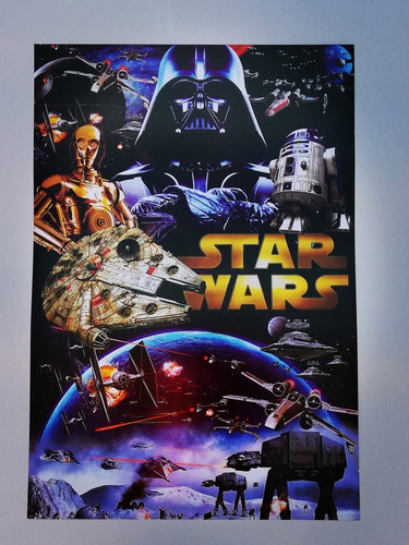 Poster Star Wars El Imperio Contraataca Collage 