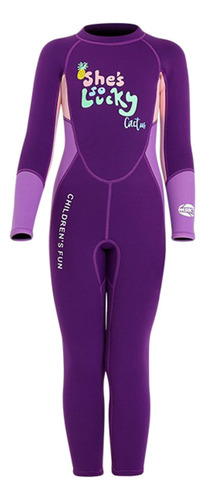 Traje De Baño Para Niños De 2,5mm De Longitud Completa De