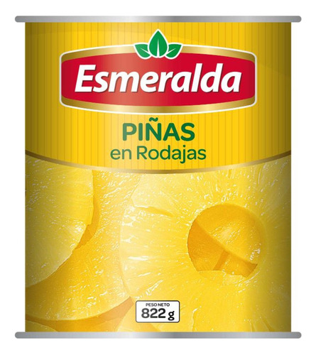Piña Rodajas Esmeralda Lata 822 Gr