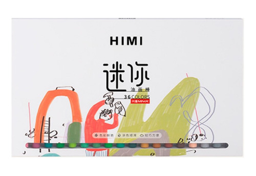 Miya Himi Mini Óleo Pastel, 36colores