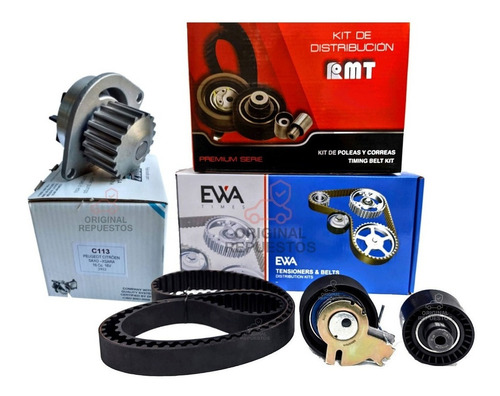 Kit Distribucion + Bomba Dolz Citroen Berlingo 1.6 16v Nafta