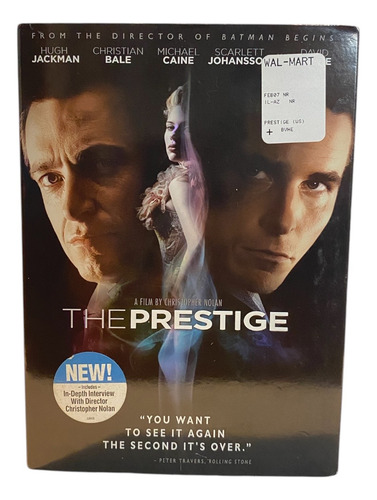The Prestige. Película. Dvd. Christian Bale, Hugh Jackman.
