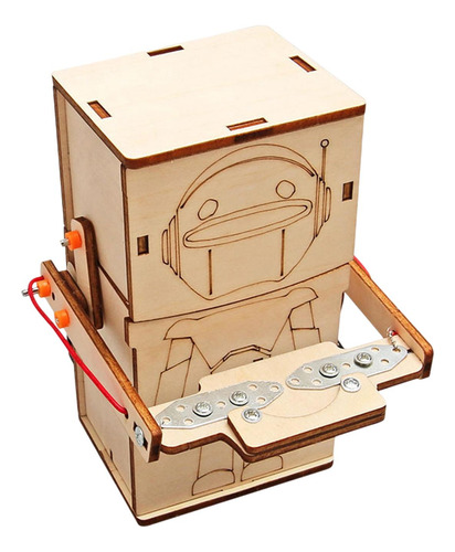 Robô Poupança Banco Ciência Kits Educação Brinquedos