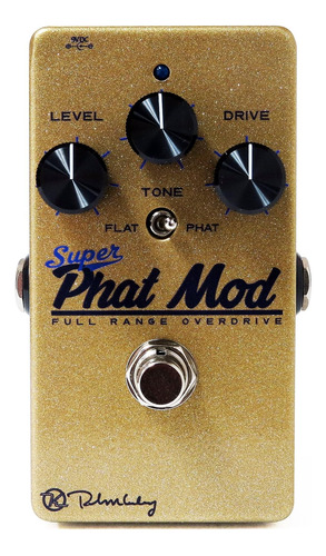 Pedal De Overdrive De Rango Completo Keeley Super Phat Mod, 