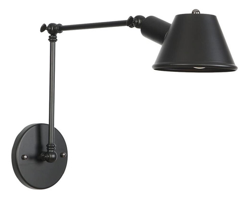 Luz De Pared Plegable Led De Brazo Largo Oscilante Ajustable