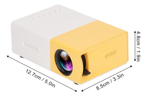 Mini Proyector De Bolsillo Con Imágenes De Reflexión Difusa