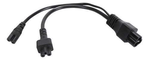 Cable De Alimentación C6 A C5 C7, Divisor En Y, Pvc, Carcasa