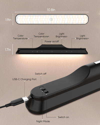 78 Luces Led Para Debajo Del Gabinete, Luces Inalámbricas Re