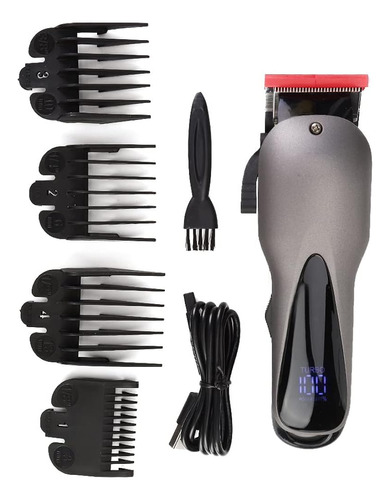Qkiss Led Ajustable Hair Trimmer Electric Barber Hair Cutter