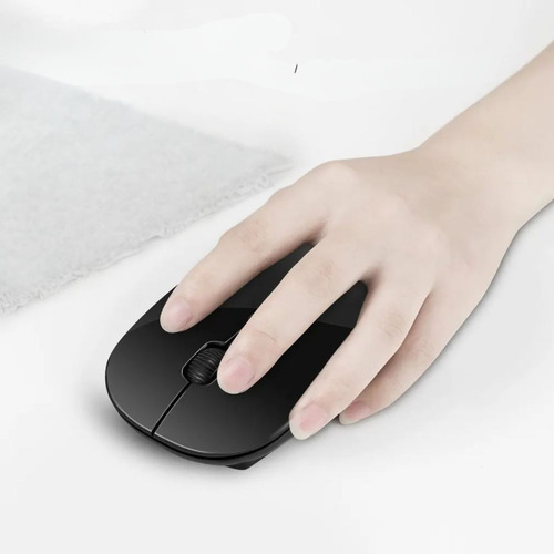 Mouse Sem Fio Wireless Óptico Usb Ergonômico Pc Notebook Pt