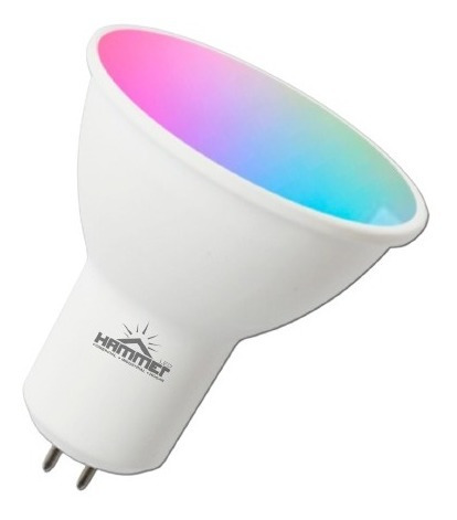 Bombillo Dicroico Smart Dimable 5w Rgb Gu10 O Mr16 Hammer 