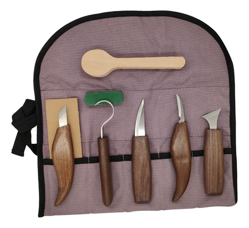 5/8 Piezas Juego De Herramientas Para Tallar Madera Cuchillo