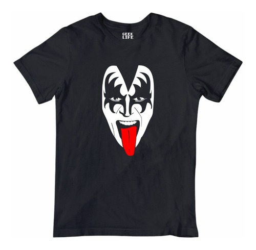 Camiseta Kiss Band Lengua Rock