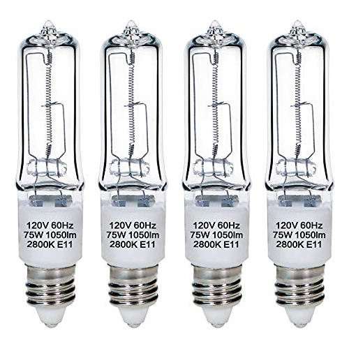 Bombilla Jde11 120v 75w T4 Mini Candelabro 1050lm 2800k...