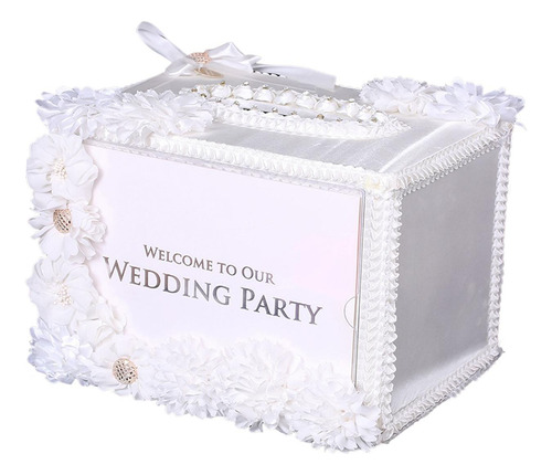 Caja De Tarjeta De Boda Reutilizable Delicada Resistente