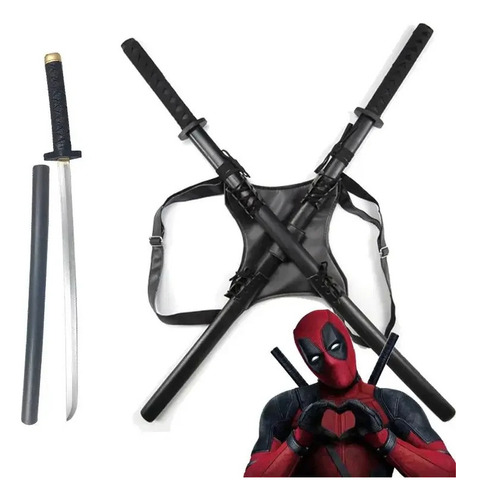 24 Katana De Anime De Deadpool Para Jóvenes Espada Samurái