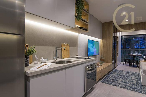 Apartamento Com 1 Dormitório À Venda, 26 M² - Brooklin - São Paulo/sp - Ap23214