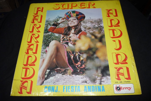 Jch- Conjunto Fiesta Andina Super Parranda Huayno Lp