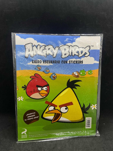 Libro Escenario Con Stickers - Angry Birds (2609