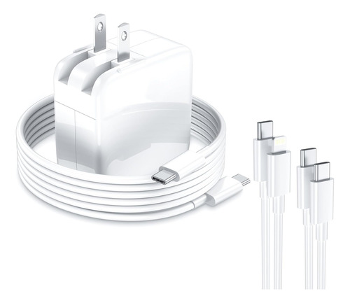 Cargador Apple 30w Macbook Air/iPad + Cable 2 Metros Tipo C