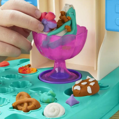 Masas Interactivas Play Doh Heladeria Multicolor