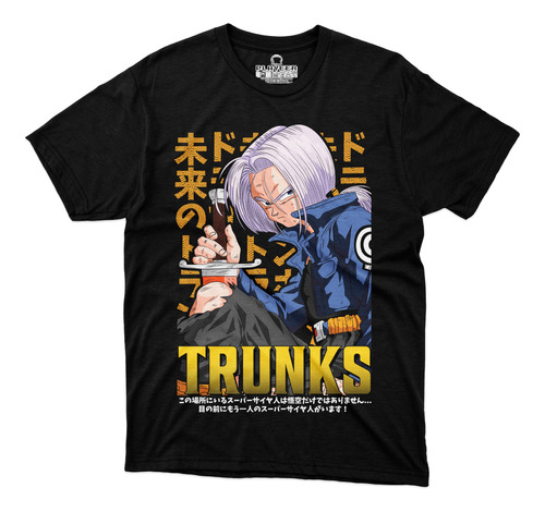 Playera Dragon Ball Anime Trunks Goku Saiyajin Super Manga Z