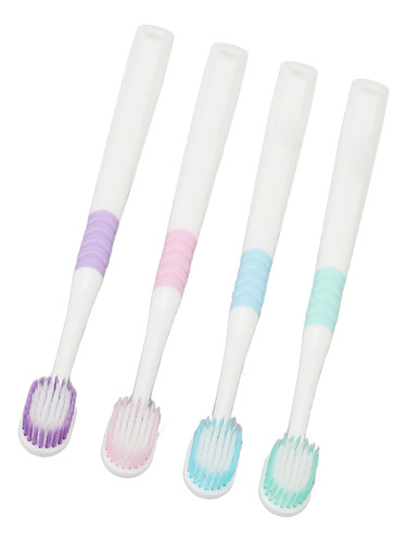 12 Uds. Cepillo De Dientes De Pelo Fino Y Suave Para Hombres