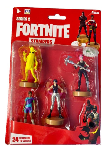 Fortnite Figuras Con Sello X4 For5230 - Peely