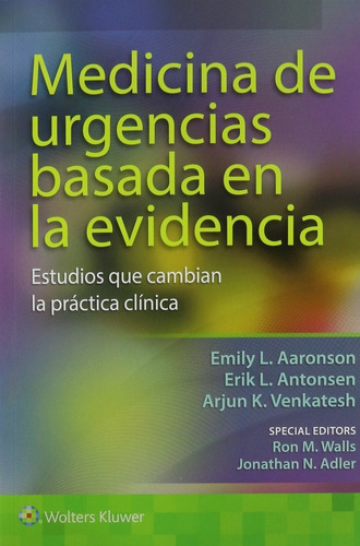 Medicina De Urgencias Basada En La Evidencia - Aaronson, Em