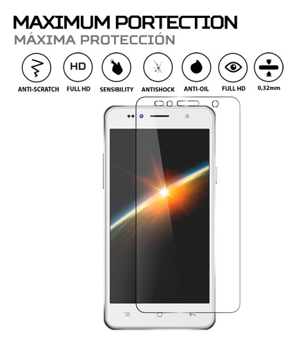 Protector Pantalla Antishock Para Siswoo C50 Longbow