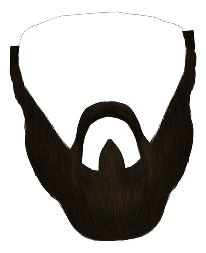 3 Disfraz De Fiesta De Bigote Barba De Franela Divertida
