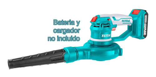 Imagen 2 de 3 de Soplador Aspirador Inalambrico 20v Total Tabli 2001