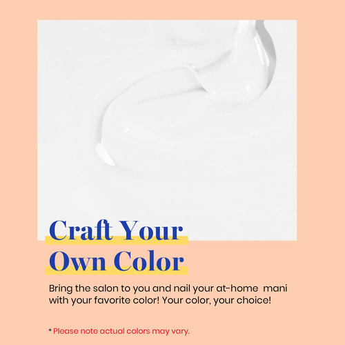 Esmalte Para Uñas De Gel Blanco Uñas Francesas 15ml 1pz Ge A-french White