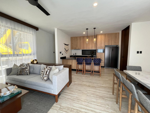 Venta Departamento De 2 Habitaciones En Privada En Temozón Norte