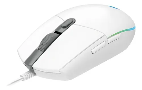 Imagem do produto Mouse Gamer com fio Logitech G203 Lightsync - Branco em Mercado Livre