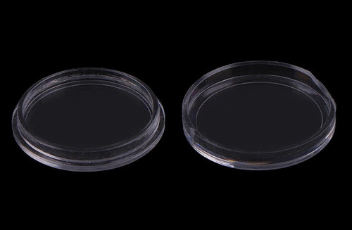 100 Cápsulas De 27 Mm. Para Monedas Coleccionables De Sol