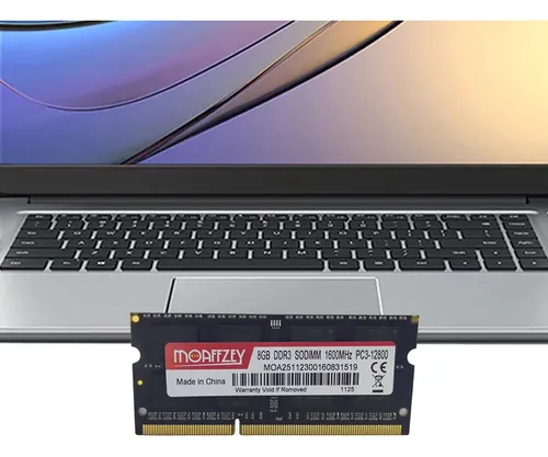 Memoria 1600mhz Ddr3 Ram 8gb Sodimm Pc3-12800