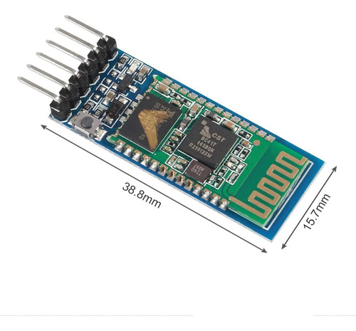 Módulo Bluetooth Hc-05 Maestro/esclavo Arduino De 3 Piezas,