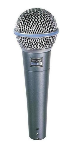 Shure Micrófono Para Voces Beta58a Azul/plateado