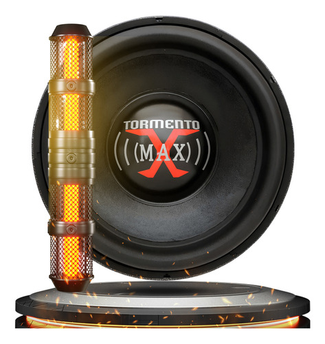 Auto Falante Subwoofer Tormento 15 Polegadas 1000w 4+4 Xmax
