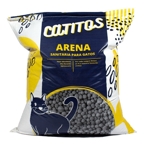 Imagen 1 de 7 de Arena Para Gato Olor Lavanda Bulto Por 25 Kilos