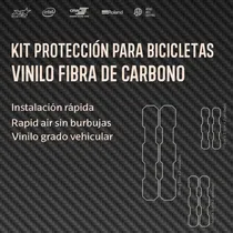 Comprar Protectores Para Cuadro De Bicicleta Vinilo Carbono Skin Mtb
