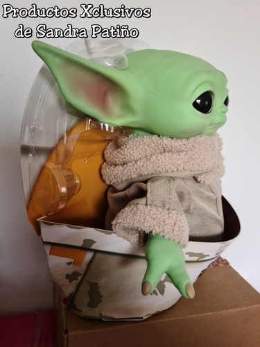 Baby Yoda Mandalorian Peluche Grogu De Mattel Star Wars 28cm