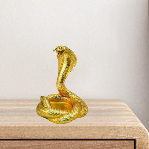 Adorno De Estatua De Serpiente En 3d, Regalo De